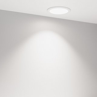 Светильник MS-ALORA-BUILT-R106-9W Day4000-MIX (WH, 40 deg, TRIAC) (Arlight, IP54 Пластик, 3 года)