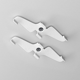 Фиксатор для накладного монтажа Exility белый, 2шт