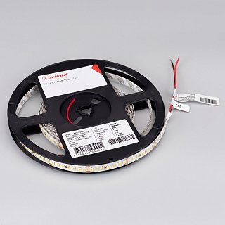 Светодиодная лента RT 2-5000 24V Cool 8K 3x (2835, 840 LED, LUX) (Arlight, 17 Вт/м, IP20)