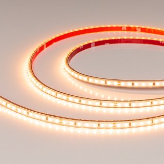 Светодиодная лента герметичная RTW-PS-A140-7mm 24V Warm2400 (10 W/m, IP67, 5m) (Arlight, CRI&gt;90)