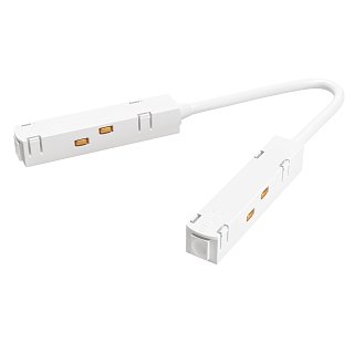 Коннектор питания угловой S35 белый