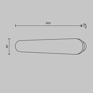 Настенный светильник (бра) Glamping 3000K 17Вт