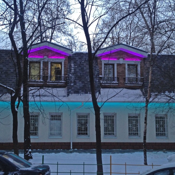 Светодиодная архитектурная подсветка