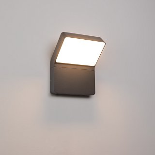 Светильник LGD-ECRAN-WALL-9W Warm3000 (GR, 108 deg, 230V) (Arlight, IP65 Металл, 3 года)