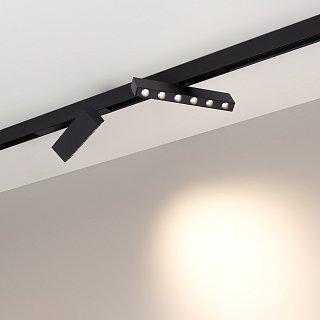 Светильник MAG-DOTS-FOLD-25-S200-6W Warm3000 (BK, 30 deg, 24V) (Arlight, IP20 Металл, 5 лет)