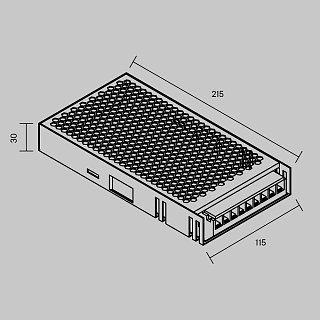 Источник напряжения PSL002 12В 300Вт IP 20 811012