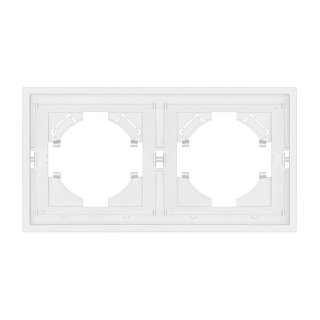 Рамка пластиковая FRM-TENDO-SFPL-2-WH (Arlight, -)