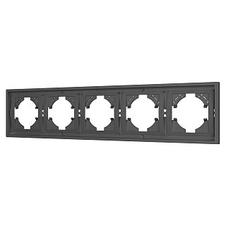 Рамка пластиковая FRM-TENDO-SFPL-5-GR (Arlight, -)