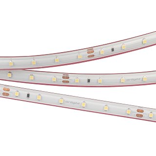 Светодиодная лента RTW 2-5000PS-50m 24V White6000 (3528, 60 LED/m, LUX) (Arlight, 4.8 Вт/м, IP67)