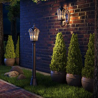 Ландшафтный светильник Albion E27х1 60Вт IP 44