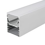 Профиль с экраном ALU-LINE-DUO-2000 ANOD+OPAL+PRISM (Arlight, Алюминий)