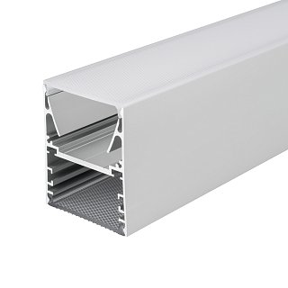 Профиль с экраном ALU-LINE-DUO-2000 ANOD+OPAL+PRISM (Arlight, Алюминий)