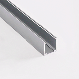 Алюминиевый крепёж 1 м для неоновой ленты 12×20 мм MNT-1220-AL1000