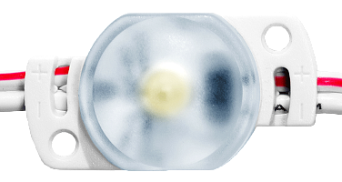 Модуль светодиодный ELF VIVO+ I, 1SMD диод 2835, с линзой, 170гр.,12В, IP 67, белый