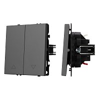 Механизм выключателя управления шторами SWT-NOBE-MKR2-SFPL-GR (230V, 10A) (Arlight, -)