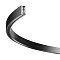Шинопровод полукруг 650мм Flarity черный