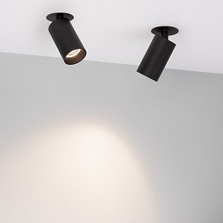 Светильник SP-GABI-BUILT-FLAP-R50-9W Day4000 (BK, 36 deg, 230V) (Arlight, IP40 Металл, 5 лет)