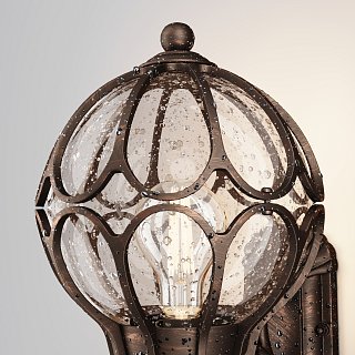 Настенный светильник (бра) Via E27х1 60Вт IP 44