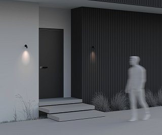 Настенный светильник (бра) Sleek 3000К 2Вт IP 65