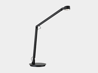 Светильник настольный JY T-049, черный, T-0499A-BL-WW