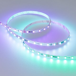 Светодиодная лента SPI-F72-7mm 24V RGB-PX6 (14.4 W/m, IP20, 3535, 5m) (Arlight, Открытый, IP20)
