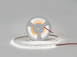 Светодиодная лента LUX, 2835, 180 LED/м, 9,6 Вт/м, 24В, IP33, Нейтральный белый (4000K), DSG-HE2180-24-NW-33