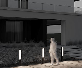 Ландшафтный светильник Blitz 3000К 20Вт IP 65