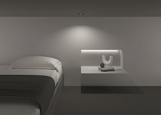 Встраиваемый светильник Yin GU10 1x10Вт