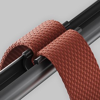 Фиксатор ремня Parity черный, 10 шт в упаковке