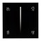 Панель SMART-P6-DIM-G-IN Black (12-24V, 4x3A, Sens, 2.4G) (Arlight, IP20 Пластик, 5 лет)