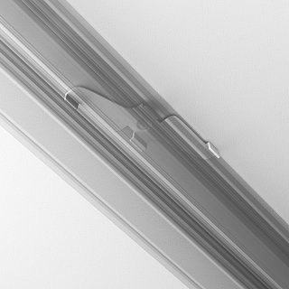 Фиксатор для накладного монтажа Exility белый, 2шт