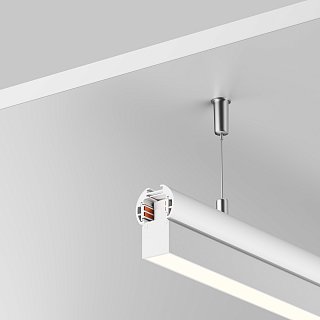 Шинопровод 2м Exility низкопрофильный подвесной круглый