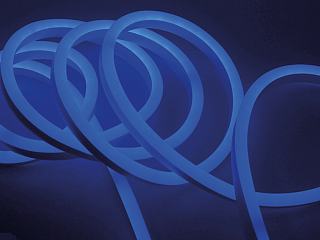 Синий 220В IP65 6Вт/м 120 LED/м SMD2835 15×25 мм NE-2180-220-6-B-65