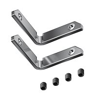 Комплект уголков вертикальных (2соединителя + 4 винта) для профиля