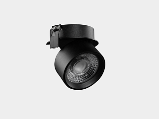 Встраиваемый светильник Rink 10W Черный 3000К, R-SRC-BL-WW