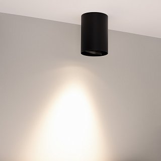Светильник SP-FOCUS-R86-10W Day4000 (BK, 36 deg, 230V) (Arlight, IP54 Металл, 5 лет)