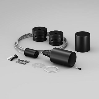 Набор для вертикального подвесного монтажа Nemo D18 черный