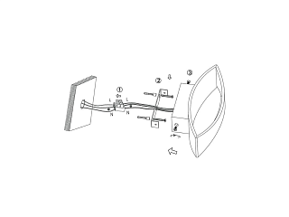 Светильник настенный GW OLE белый, 4000K, GW-A715-5-WH-NW