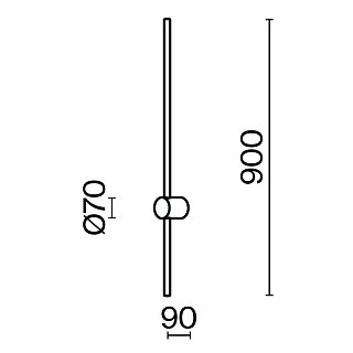 Настенный светильник (бра) Light stick 3000К 10Вт