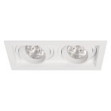 Светильник MS-VORTEX-BUILT-S210x117-2x20W Warm3000 (WH-WH, 20 deg, 230V) (Arlight, IP20 Металл, 5 лет)