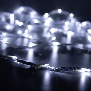 Светодиодная гирлянда ARD-STRING-HOME-10000-WHITE-99LED-RUN WHITE (230V, 10.5W) (Ardecoled, IP20)