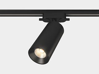 Крепление сменное М2 для светильников VILLY, трековое однофазное, цвет Черный, VL-M2-BL