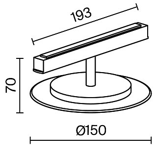 Трековый светильник Relax Exility 2700-6000K 5Вт 120° Dim Smart