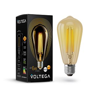 Светодиодная лампа Loft Led ST64 6W 2800K E27 360°