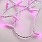 Светодиодная гирлянда ARD-STRING-CLASSIC-10000-WHITE-100LED-STD PINK (230V, 7W) (Ardecoled, IP65)