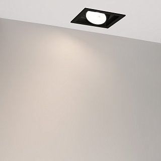 Светильник MS-VORTEX-BUILT-S140x140-30W Day4000 (BK-BK, 50 deg, 230V) (Arlight, IP20 Металл, 5 лет)