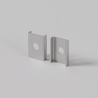 Комплект креплений (для профиля 08×09) 4 шт., ALM-0809-MT 642016