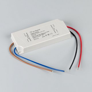 Блок питания ARPV-SP-24040-FLAT-PFC (24V, 1.67A, 40W) (Arlight, IP44 Пластик, 5 лет)