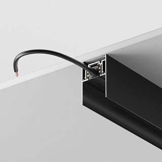 Шинопровод 3м Gravity накладной/подвесной черный