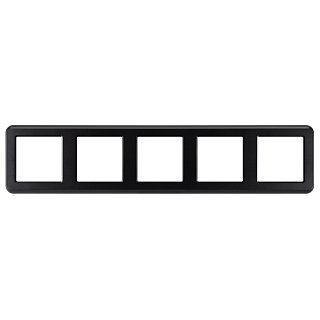 Рамка пластиковая FRM-VERSA-PL-5-BK (Arlight, -)